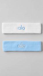 Glow-Sweatband-Blanco-celeste-moda-deporte-sudadera-ecuador-guayaquil-quito-