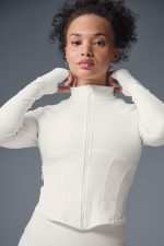Alo Chaqueta Airbrush Corset Full Zip Jacket - Imagen 6