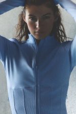 Alo Chaqueta Airbrush Corset Full Zip Jacket - Imagen 3
